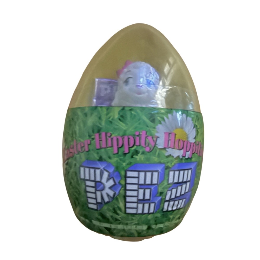 Easter Hippity Hoppities Pez Dispenser Egg Lamb 2005 Holiday Collectible